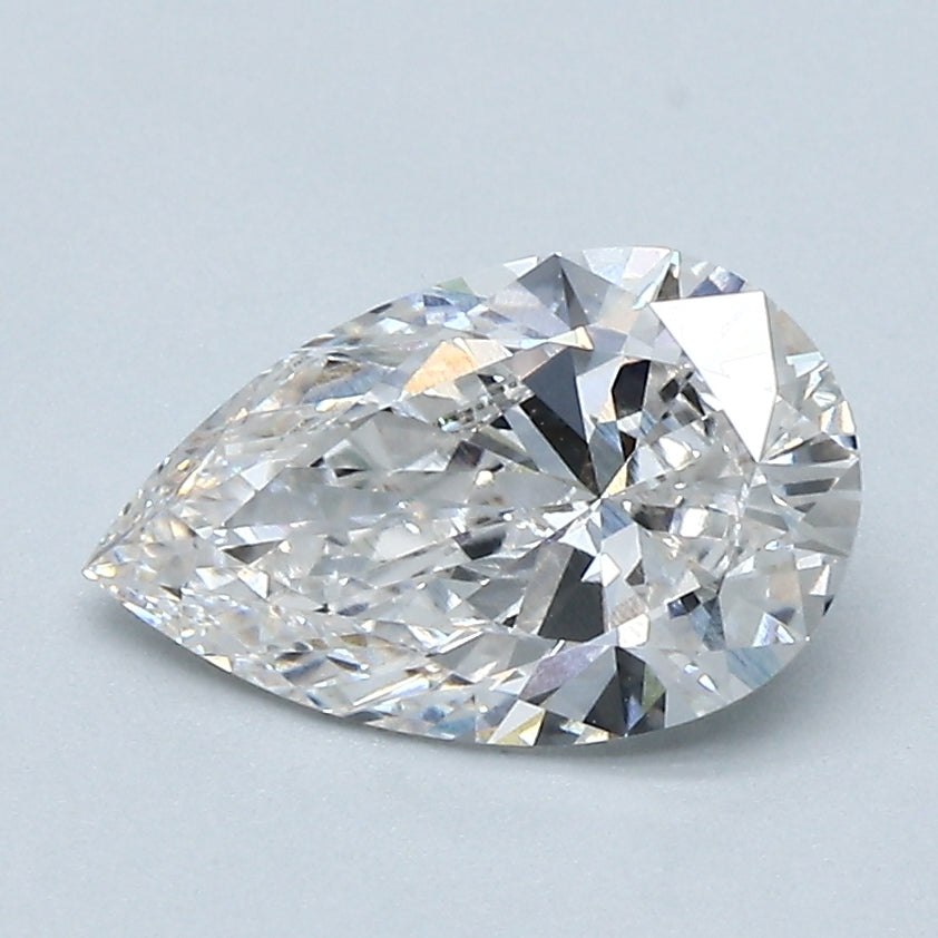 1.32ct PEAR Shaped Diamond | H Color | VVS2 Clarity | IGI Certified