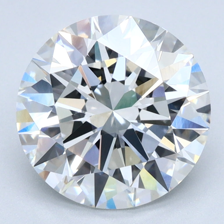 2.54ct ROUND Shaped Diamond | G Color | VVS2 Clarity | IGI Certified