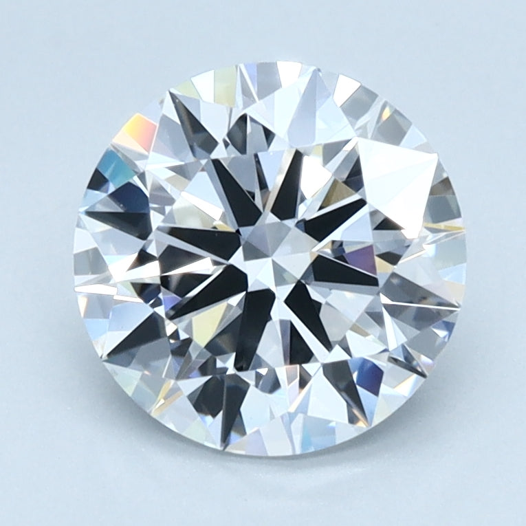 1.59ct ROUND Shaped Diamond | D Color | VVS2 Clarity | IGI Certified