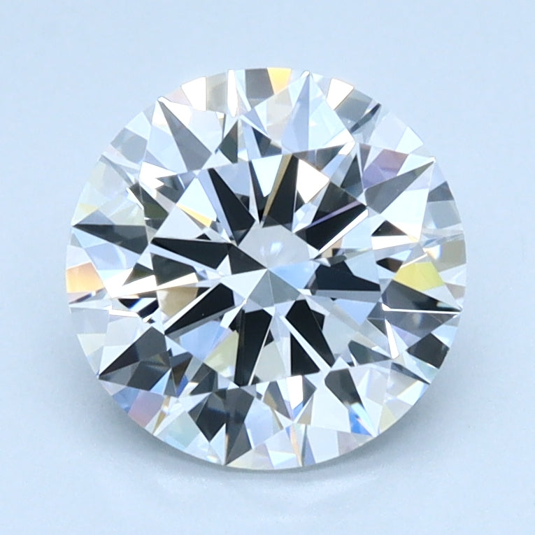 1.57ct ROUND Shaped Diamond | D Color | VVS2 Clarity | IGI Certified