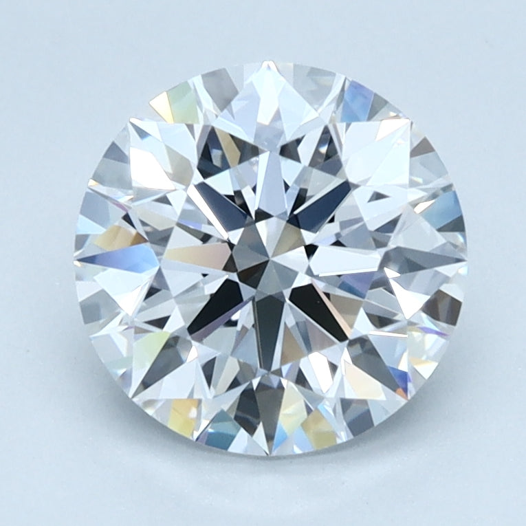 1.62ct ROUND Shaped Diamond | D Color | VVS2 Clarity | IGI Certified