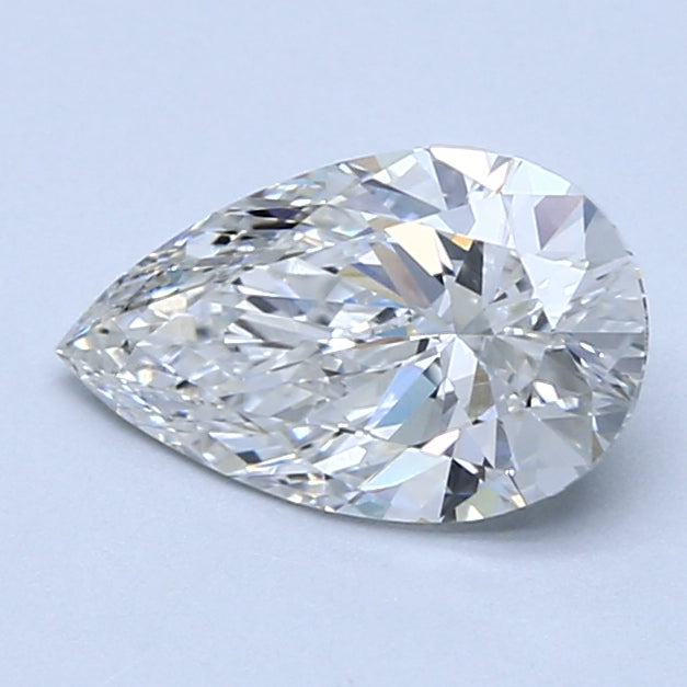 1.3ct PEAR Shaped Diamond | G Color | VVS2 Clarity | IGI Certified