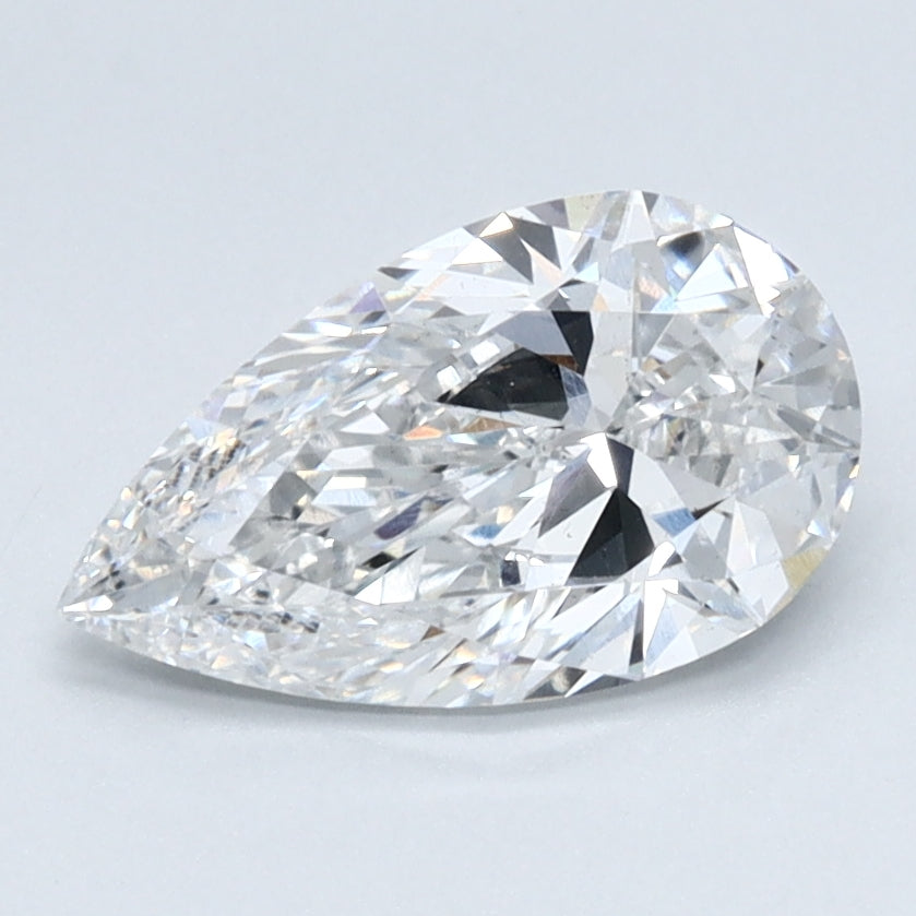 1.26ct PEAR Shaped Diamond | E Color | VS2 Clarity | IGI Certified