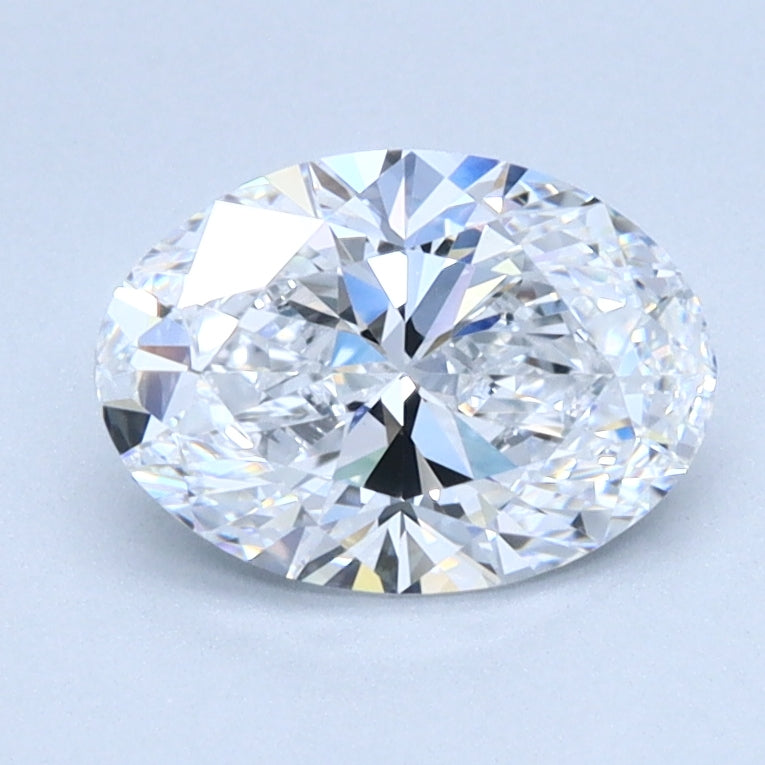 1.08ct OVAL Shaped Diamond | D Color | VVS2 Clarity | IGI Certified