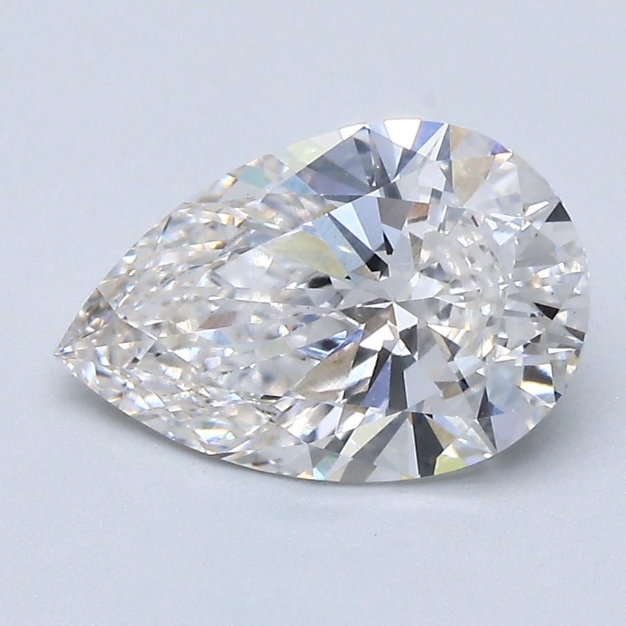 1.96ct PEAR Shaped Diamond | I Color | VS2 Clarity | GCAL Certified