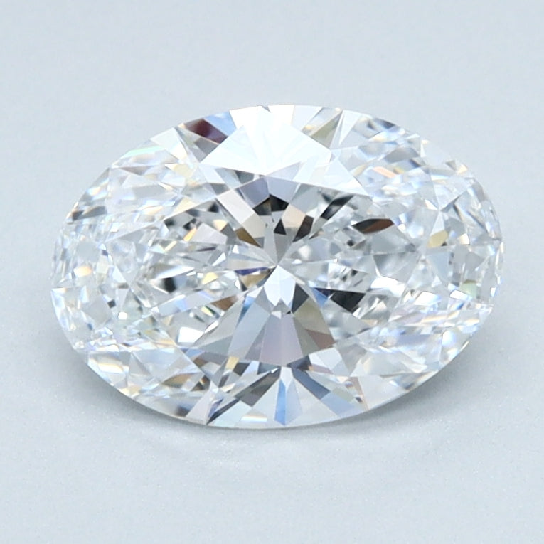 1.13ct OVAL Shaped Diamond | D Color | VVS2 Clarity | IGI Certified