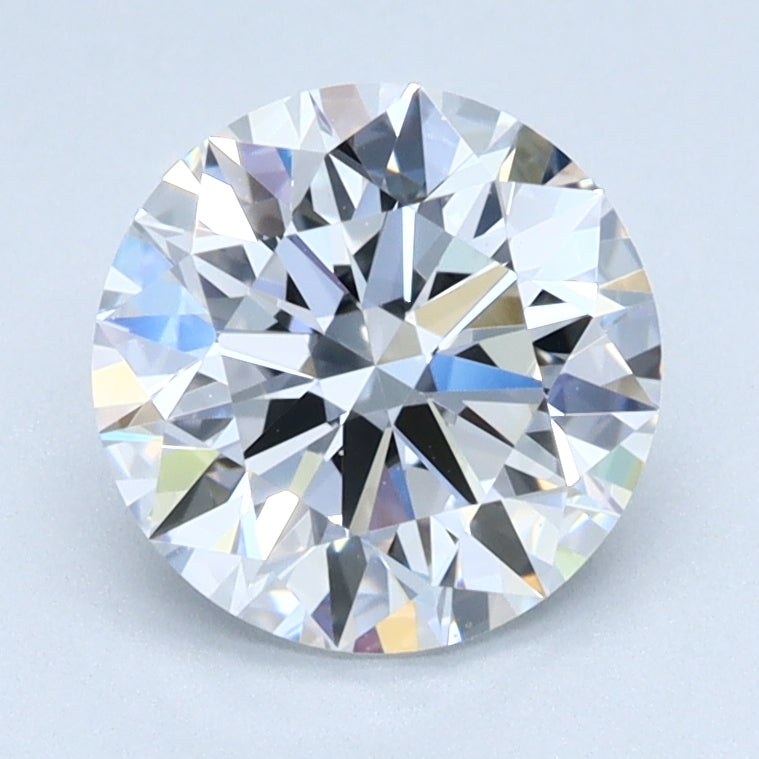 1.6ct ROUND Shaped Diamond | D Color | VVS2 Clarity | IGI Certified