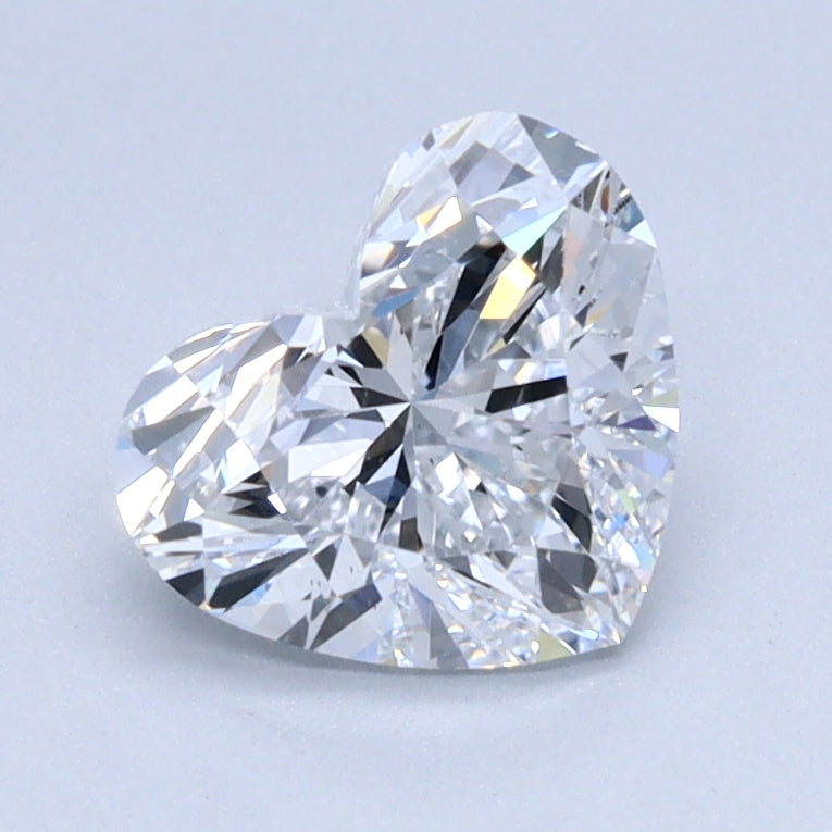 1.12ct HEART Shaped Diamond | D Color | VS2 Clarity | IGI Certified