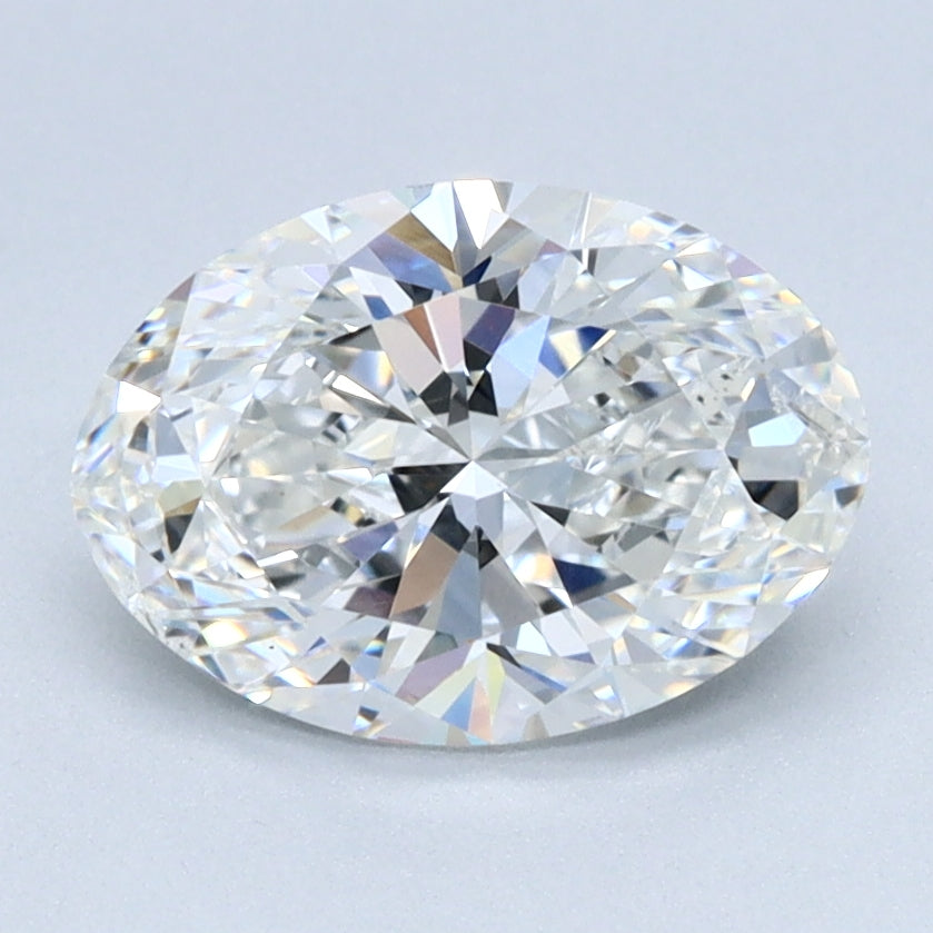 1.67ct OVAL Shaped Diamond | F Color | SI1 Clarity | IGI Certified