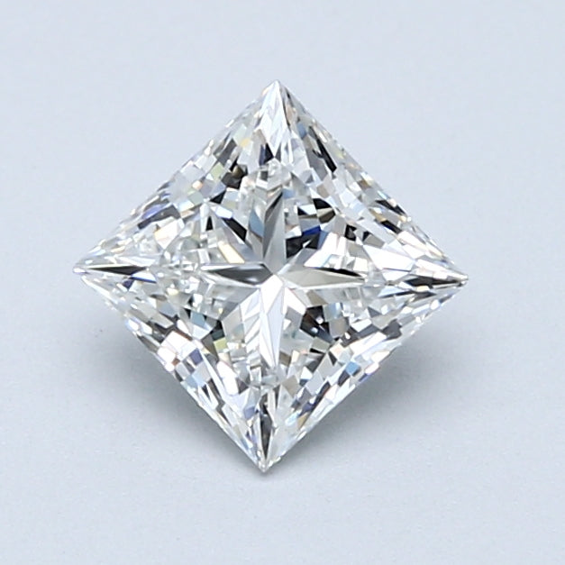 1.06ct PRINCESS Shaped Diamond | E Color | VVS2 Clarity | IGI Certified