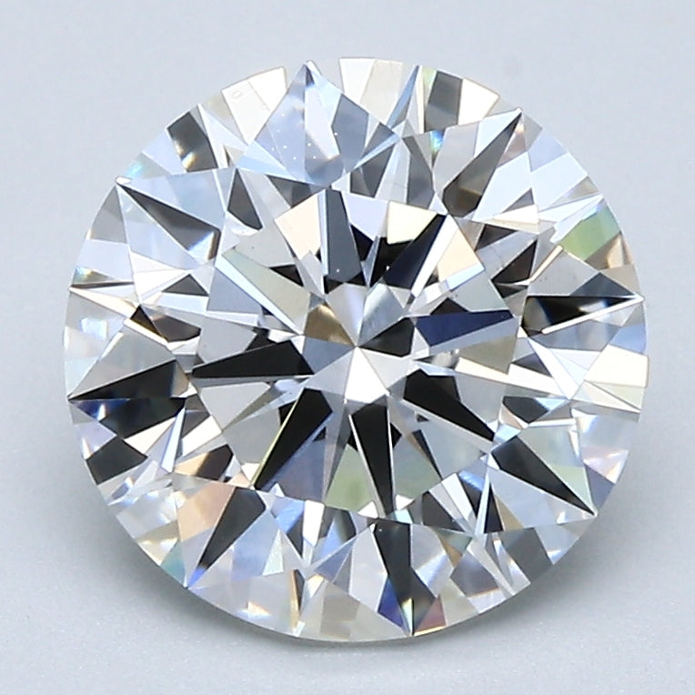 2.67ct ROUND Shaped Diamond | H Color | VS1 Clarity | GCAL  Certified