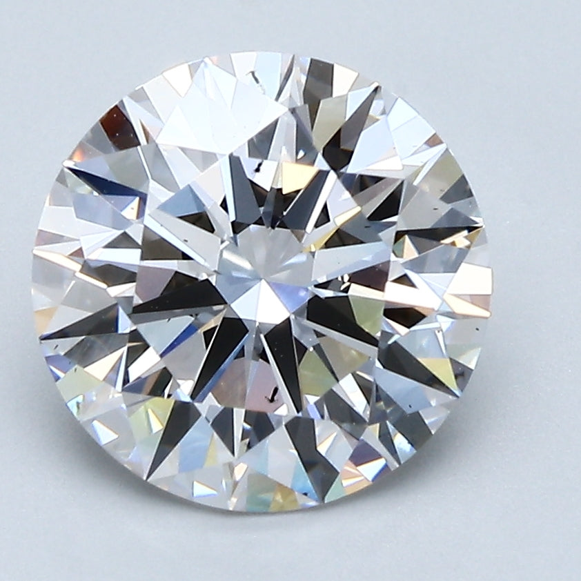 3.03ct ROUND Shaped Diamond | I Color | SI1 Clarity | GCAL Certified