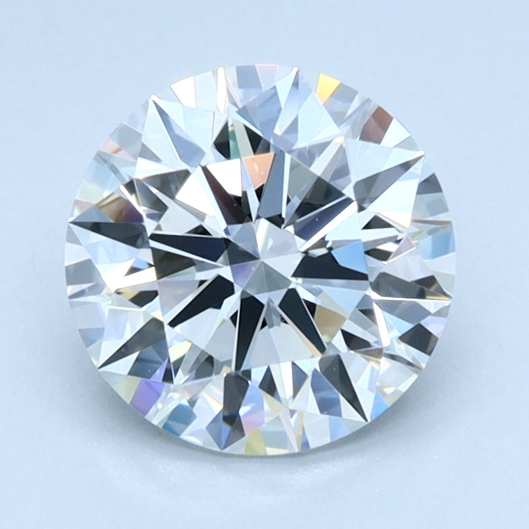 1.54ct ROUND Shaped Diamond | E Color | VVS2 Clarity | IGI Certified