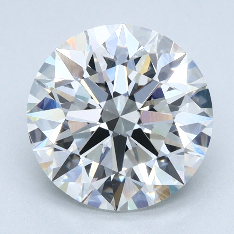 2.03ct ROUND Shaped Diamond | H Color | VS2 Clarity | IGI Certified