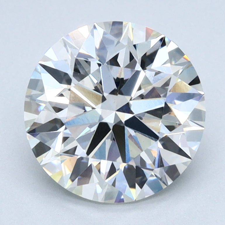 2.1ct ROUND Shaped Diamond | H Color | VS2 Clarity | IGI Certified