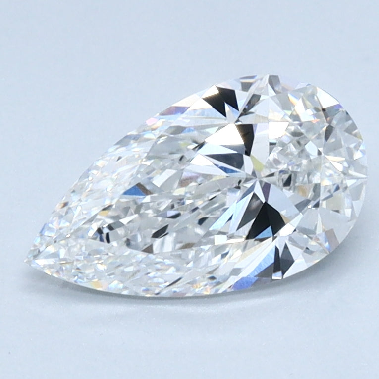 1.02ct PEAR Shaped Diamond | E Color | VVS1 Clarity | IGI Certified