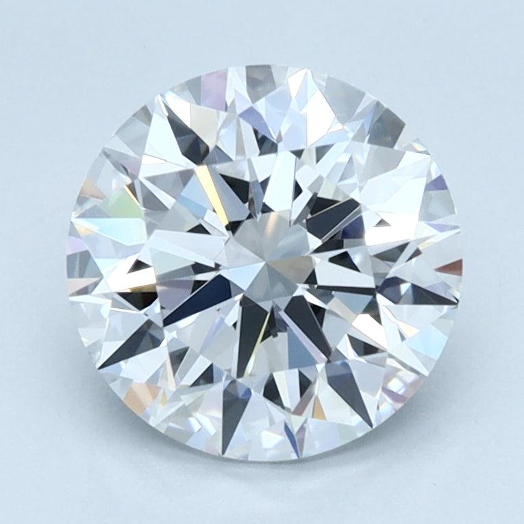 1.7ct ROUND Shaped Diamond | E Color | VVS2 Clarity | IGI Certified