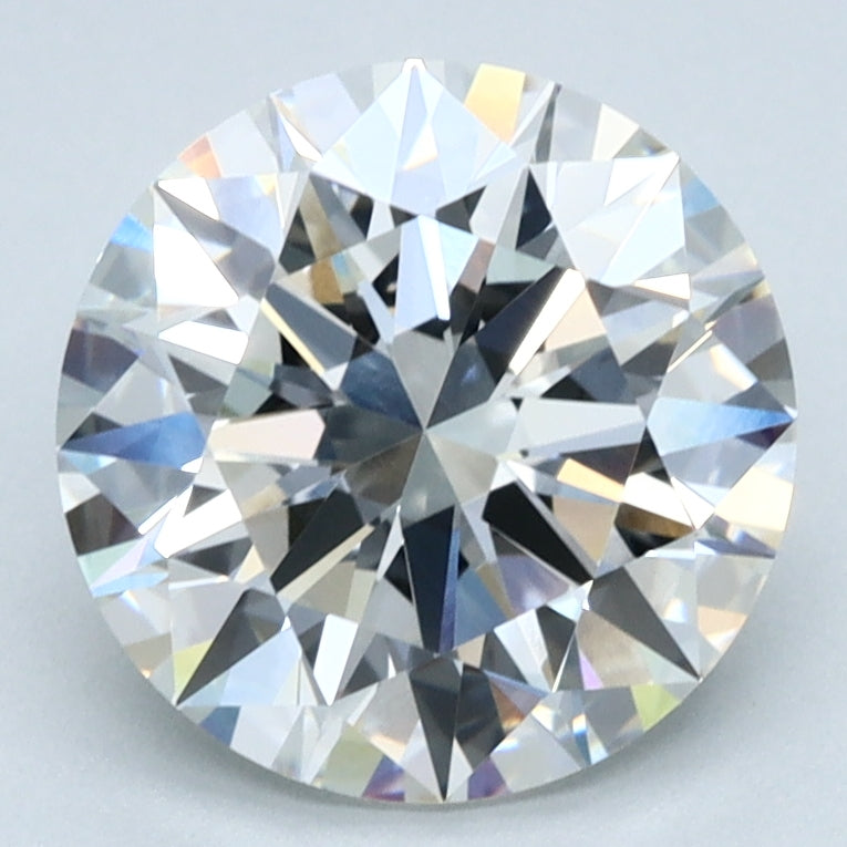 2.54ct ROUND Shaped Diamond | G Color | VVS2 Clarity | IGI Certified