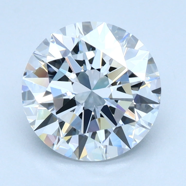 1.61ct ROUND Shaped Diamond | D Color | VVS2 Clarity | IGI Certified