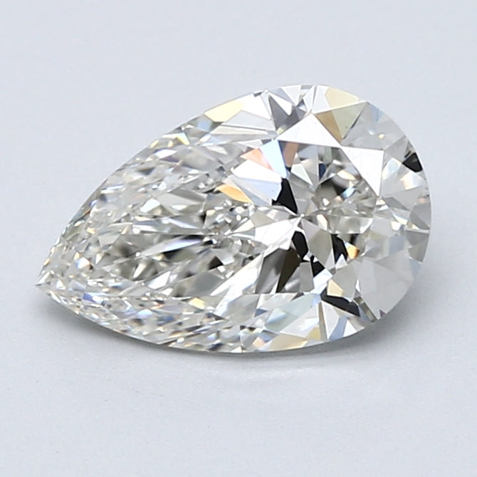 1.57ct PEAR Shaped Diamond | H Color | VS2 Clarity | IGI Certified