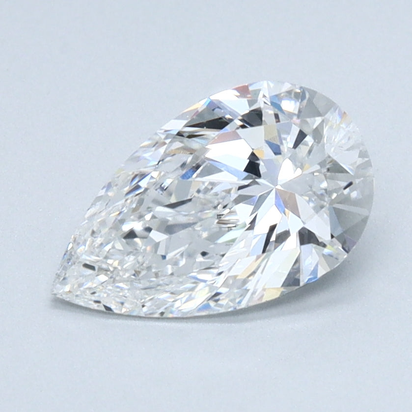 1ct PEAR Shaped Diamond | F Color | VS2 Clarity | IGI Certified