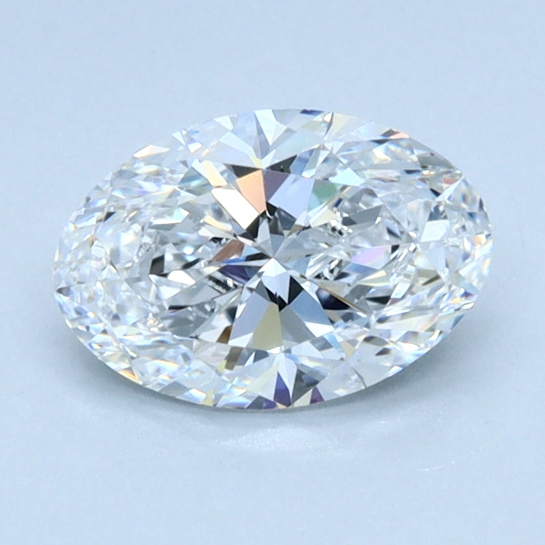 1ct OVAL Shaped Diamond | D Color | VS1 Clarity | IGI Certified