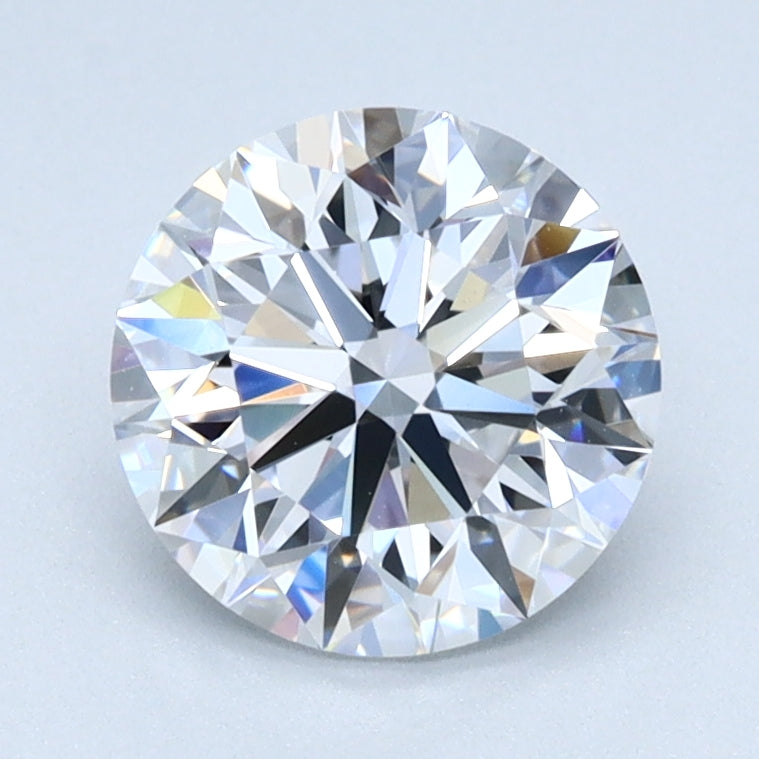 1.5ct ROUND Shaped Diamond | D Color | VVS2 Clarity | IGI Certified