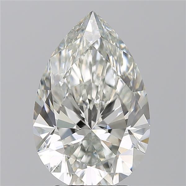 3.34ct PEAR Shaped Diamond | H Color | VS2 Clarity | IGI Certified