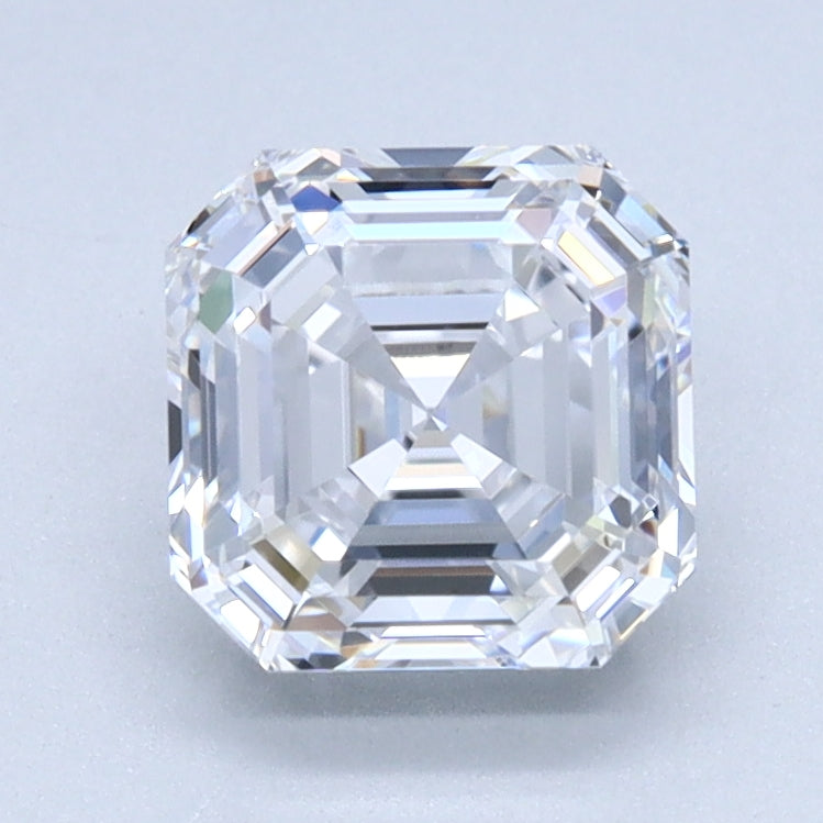 1.5ct ASSCHER Shaped Diamond | D Color | VVS1 Clarity | IGI Certified