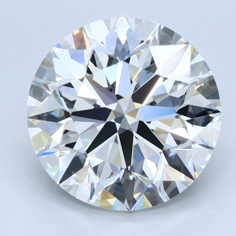 2.26ct ROUND Shaped Diamond | G Color | VVS2 Clarity | IGI Certified