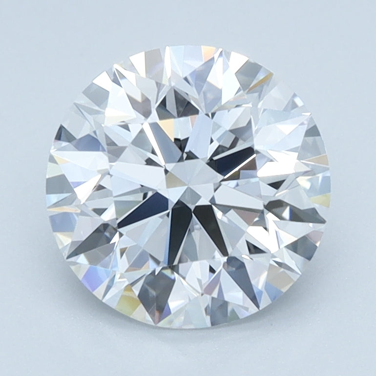 1.69ct ROUND Shaped Diamond | D Color | VVS2 Clarity | IGI Certified