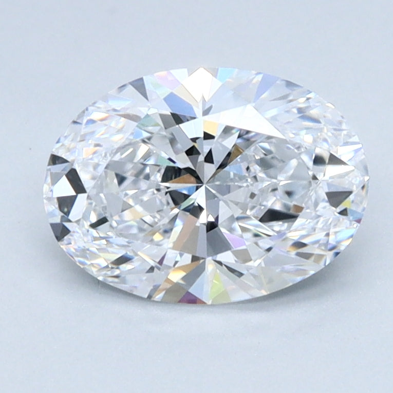 1.17ct OVAL Shaped Diamond | D Color | VVS2 Clarity | IGI Certified