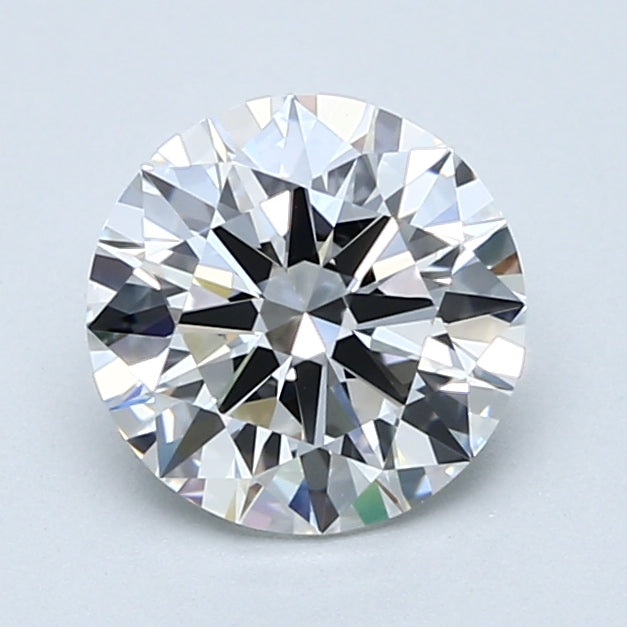 1.71ct ROUND Shaped Diamond | F Color | VVS2 Clarity | IGI Certified