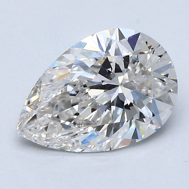 1.66ct PEAR Shaped Diamond | I Color | VS2 Clarity | GCAL Certified