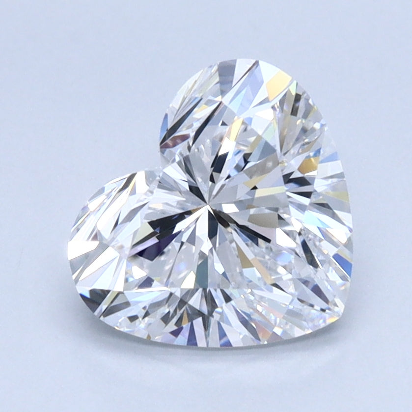 1.65ct HEART Shaped Diamond | D Color | VS1 Clarity | IGI Certified