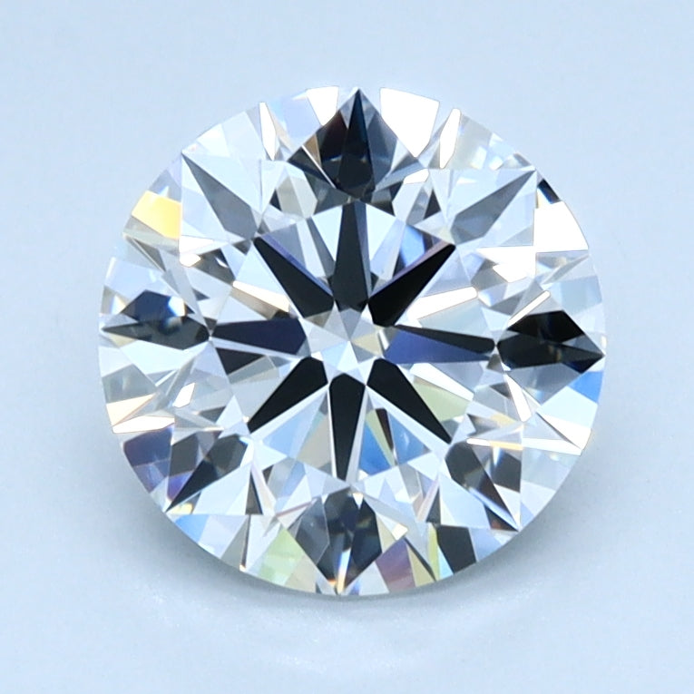 1.5ct ROUND Shaped Diamond | D Color | VVS2 Clarity | IGI Certified