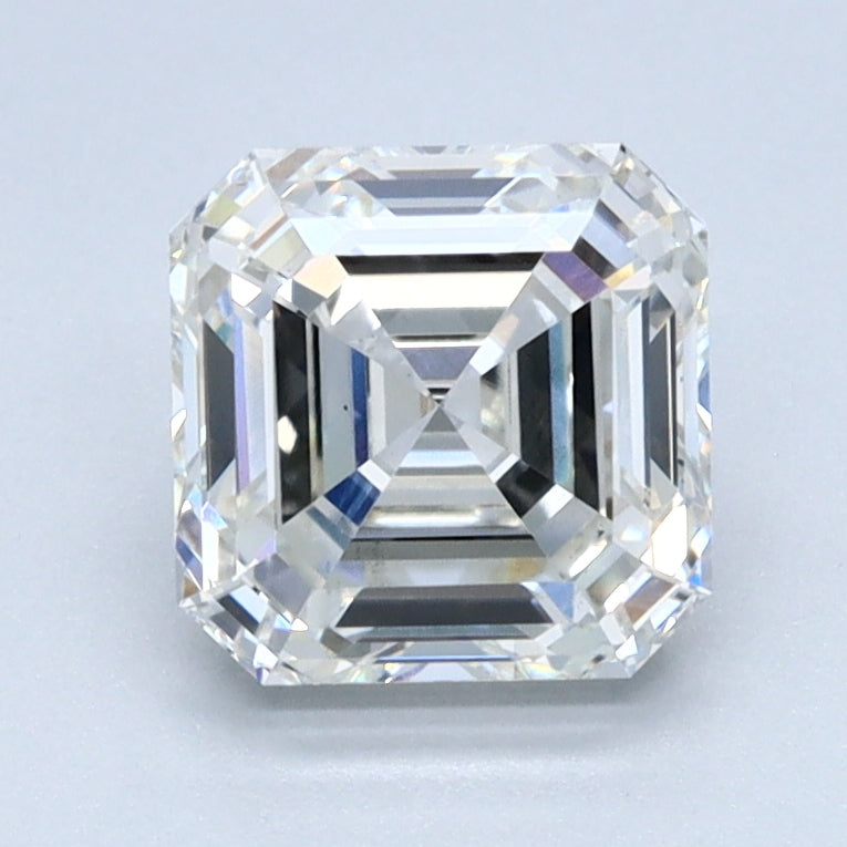 1.55ct ASSCHER Shaped Diamond | H Color | VS1 Clarity | IGI Certified