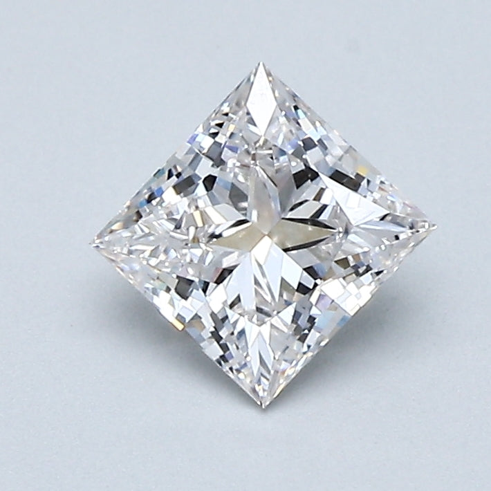 0.77ct PRINCESS Shaped Diamond | G Color | SI1 Clarity | GCAL Certified