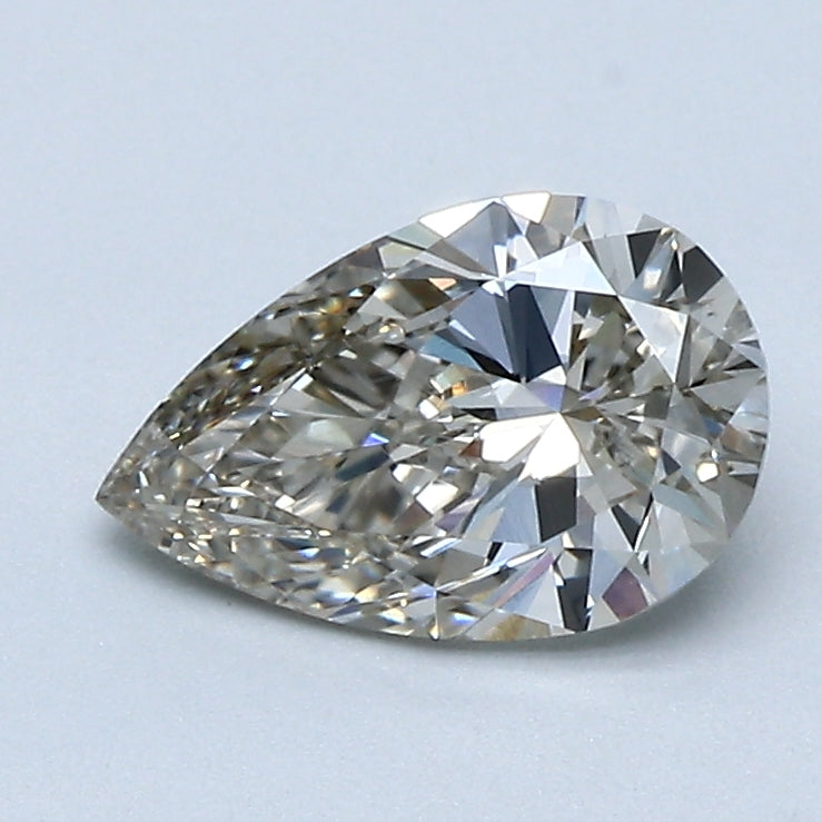 1ct PEAR Shaped Diamond | K Color | VS2 Clarity | IGI Certified