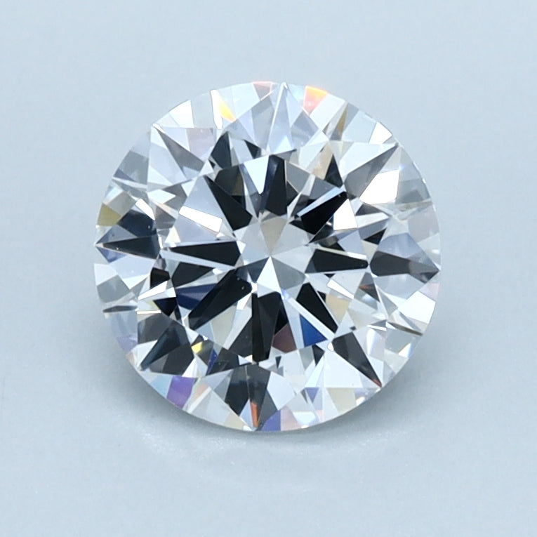 1.01ct ROUND Shaped Diamond | D Color | VVS2 Clarity | IGI Certified