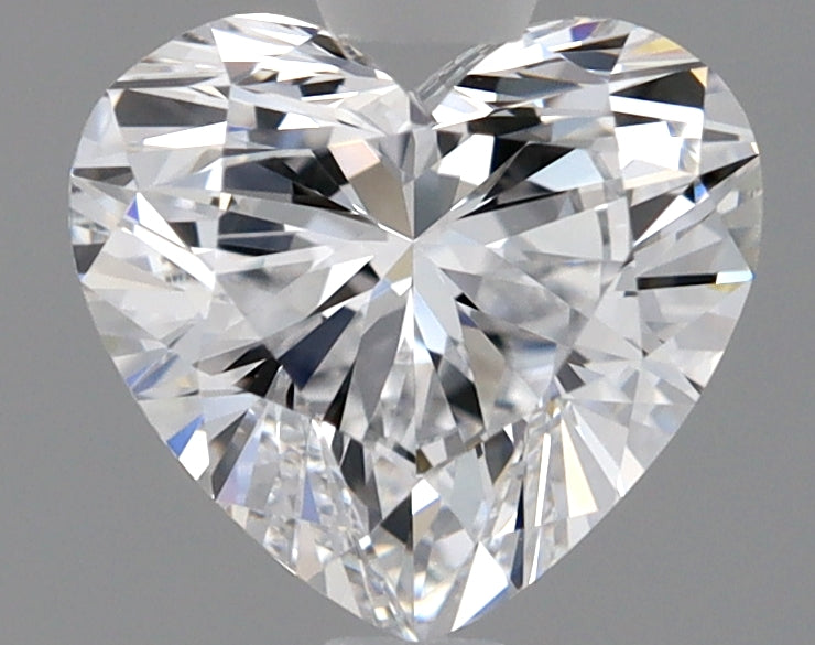 1.02ct HEART Shaped Diamond | D Color | VVS2 Clarity | IGI Certified