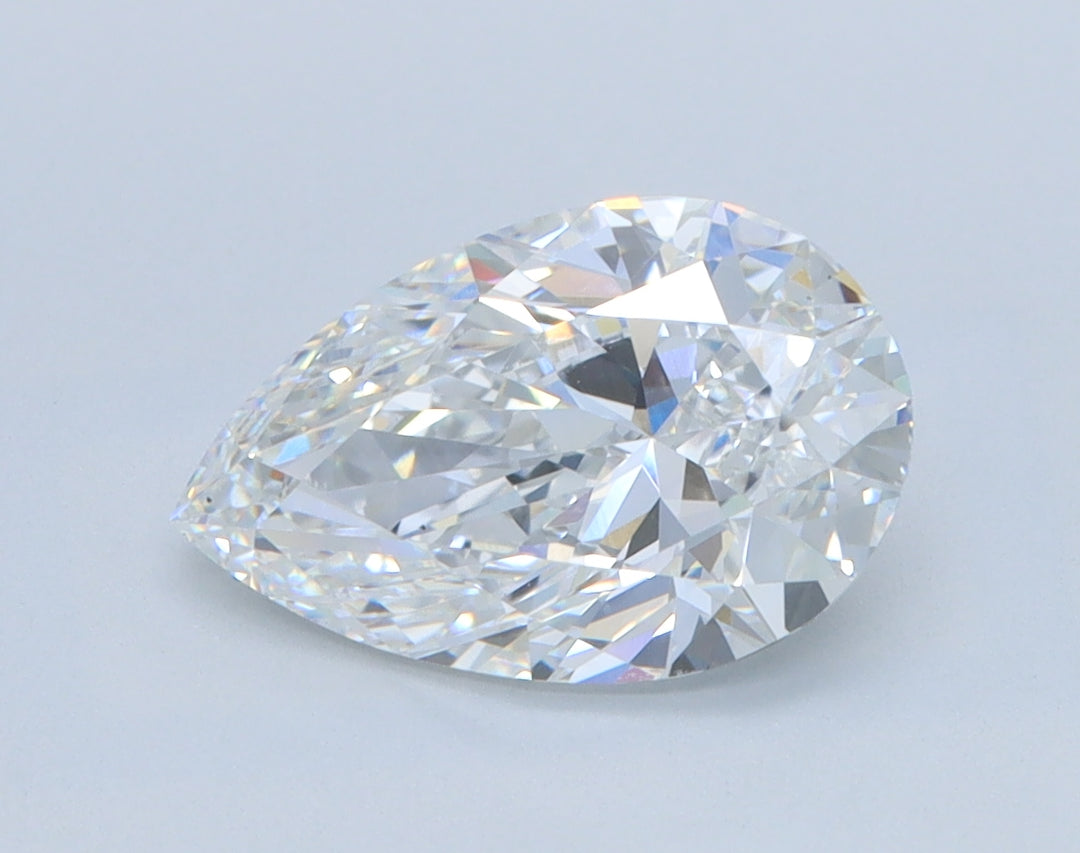 2.02ct PEAR Shaped Diamond | E Color | VS1 Clarity | IGI Certified