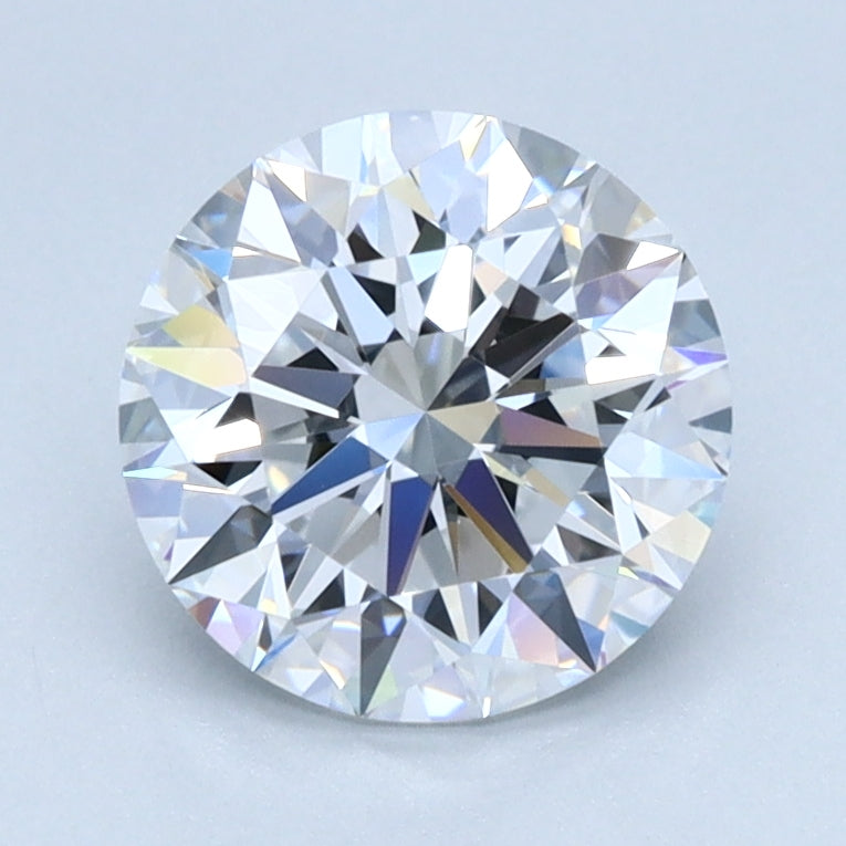 1.51ct ROUND Shaped Diamond | D Color | VVS2 Clarity | IGI Certified