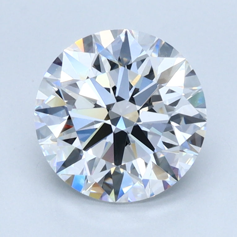 1.54ct ROUND Shaped Diamond | D Color | VVS2 Clarity | IGI Certified