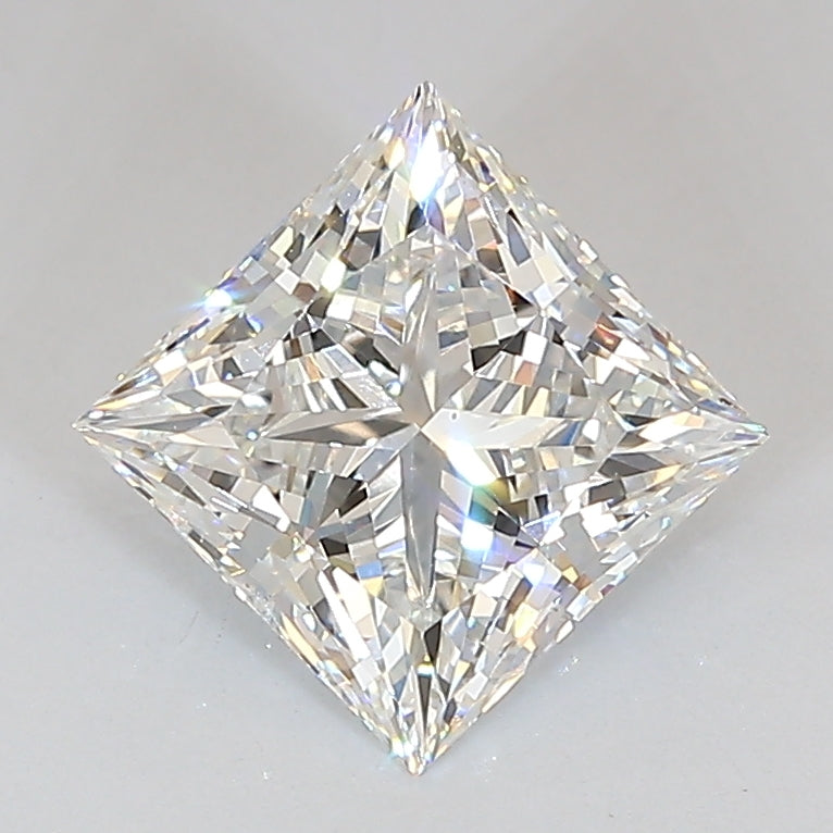 1.8ct PRINCESS Shaped Diamond | F Color | VS1 Clarity | IGI Certified