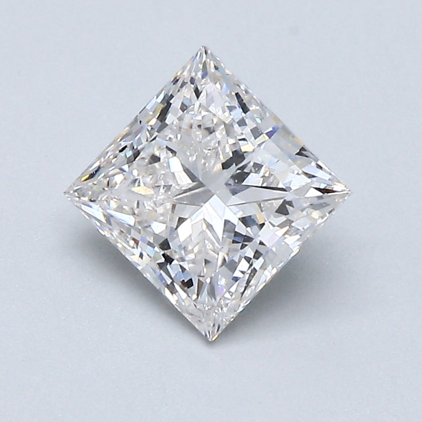 1.29ct PRINCESS Shaped Diamond | G Color | SI1 Clarity | IGI Certified