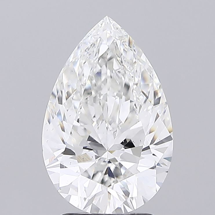 2.54ct PEAR Shaped Diamond | F Color | VS2 Clarity | IGI Certified