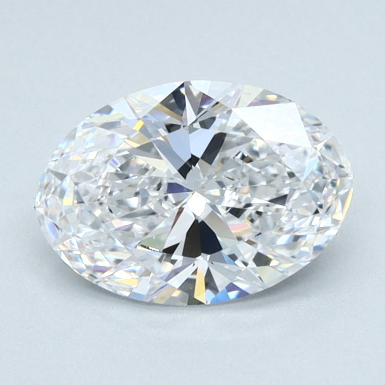 1.08ct OVAL Shaped Diamond | D Color | VVS2 Clarity | IGI Certified