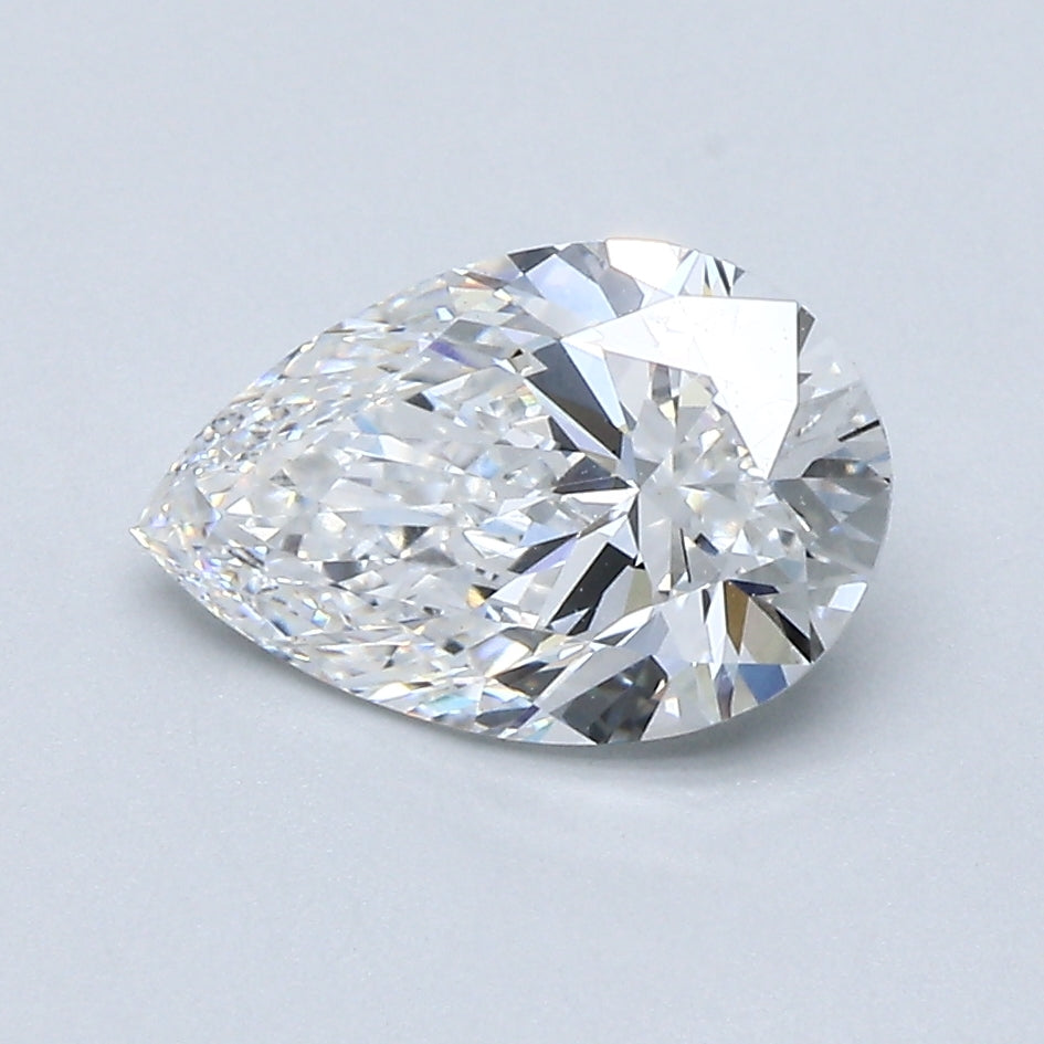 1.5ct PEAR Shaped Diamond | E Color | VVS2 Clarity | IGI Certified