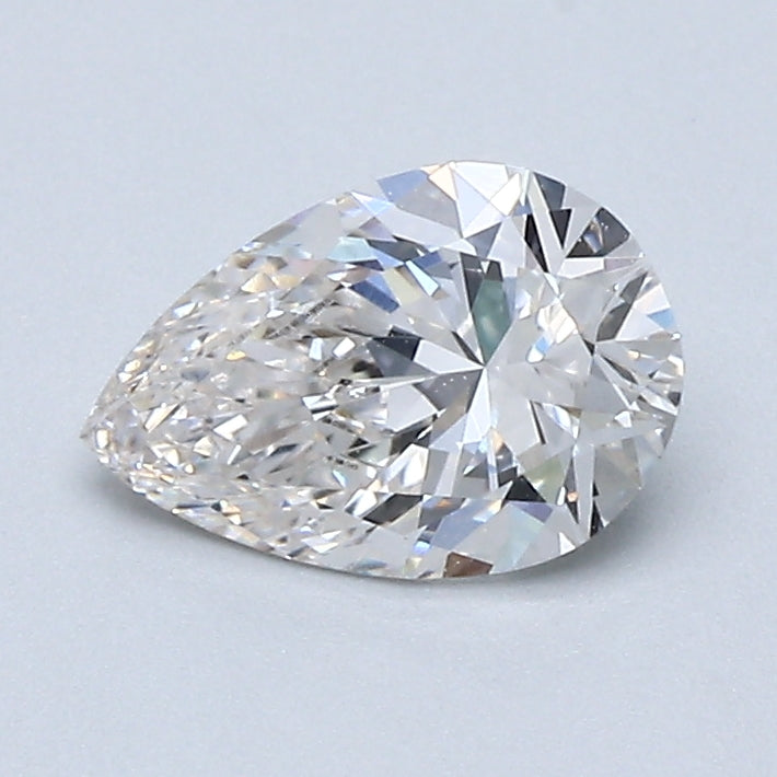 0.79ct PEAR Shaped Diamond | H Color | VVS2 Clarity | IGI Certified